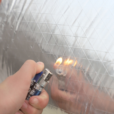 Fire Safety Mineral Wool Blanket With Aluminum Foil To Wrap Insulation Material For Ventilation Duct