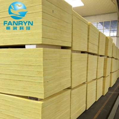 Fire Protection Glass Wool Board Sound And Heat Insulation Lightweight