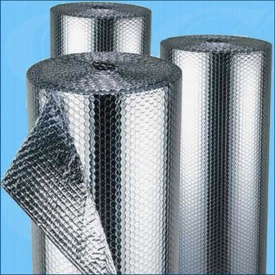 Fireproof Reflective Double Foil Bubble Insulation Material High R Value