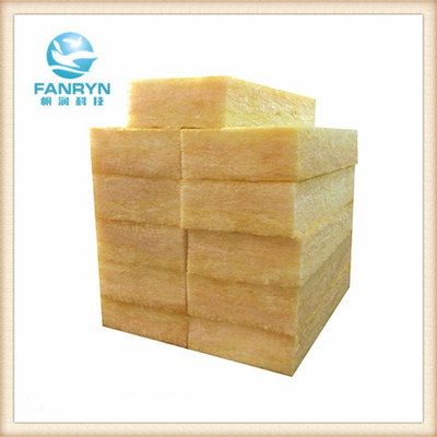 Glass Wool Batts Insulation Plate / Sheet / Panel Thermal Insulation Sound Absorption