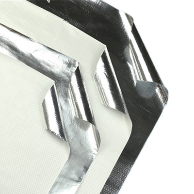 High Tensile And Durability Aluminum Woven Foil Facing Material 7 Micron