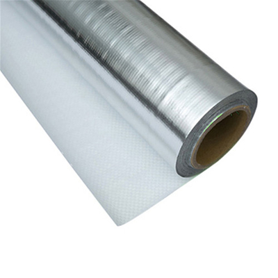 High Tensile And Durability Aluminum Woven Foil Facing Material 7 Micron