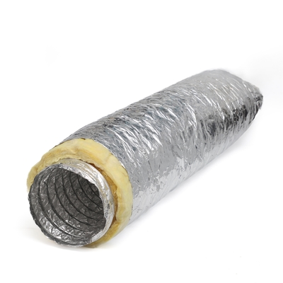 Insulated Flexible Duct High And Low Temperature Resistant For HVAC System