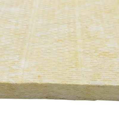 Fire Protection Rock Wool Panels Made From Mineral Rock Fibers