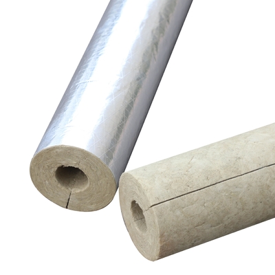 Insulation Material Natural Rockwool Tube Insulation Rock Wool Pipe
