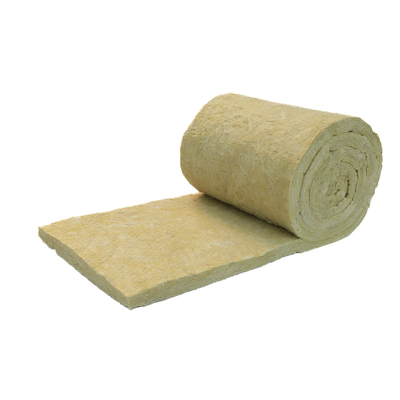 Insulation Material Low Density Rock Wool Roll Bare Type