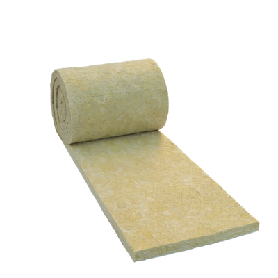 Waterproof Fireproof Stone Wool Felt Rock Wool Blanket For Roofing Insulation