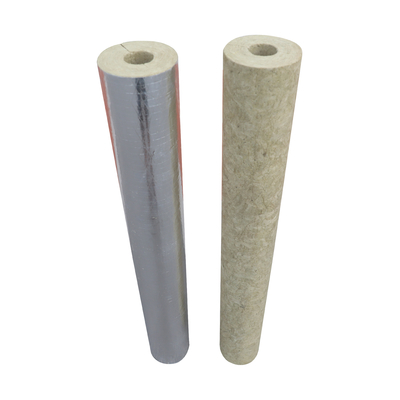 Heat Insulation Pipe Cover Mineral Wool Insulation Tube For Air Conditioning System
