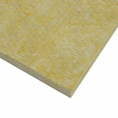 Non Combustible Stone Wool Board Easy Adhesive Or Mechanical Fasteners Installation