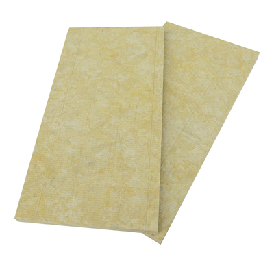 Non Combustible Stone Wool Board Easy Adhesive Or Mechanical Fasteners Installation