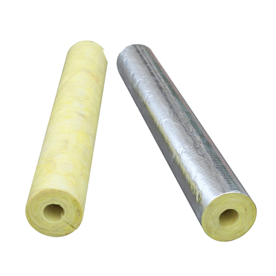 Maximum Efficiency Fiberglass Pipe Insulation With Glass Wool Material