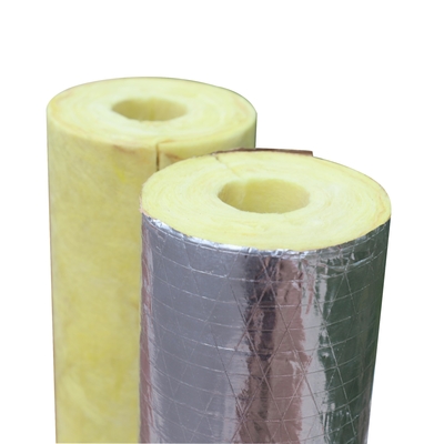Insulation Material Fireproof Fiberglass Pipe Insulation For Heat And Sound Insulation