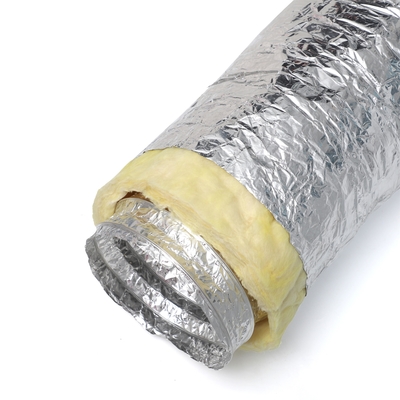 100mm Insulated Flexible Air Duct For Thermal Insulation And Performance In HVAC Systems