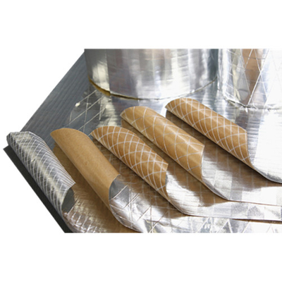 Insulation Foil Facing With Reinfored Aluminum Foil For Glass Wool Facing