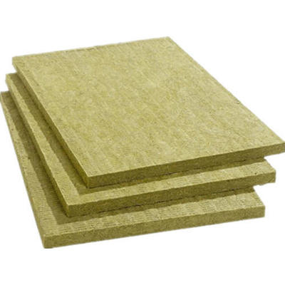 Rock Wool Insulation Board Aluminum Foil Facing or Bare Board Fire Resistant Acoustic Thermal Insulation Panel