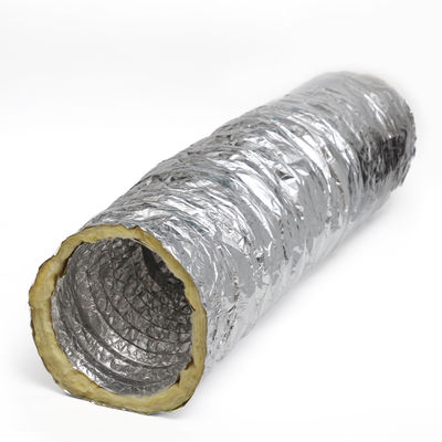 Sound-Reducing Insulation Flexible HVAC Duct Factory Direct Acoustic Insulated Flexible Air Ducting Hose for HVAC Systems Parts