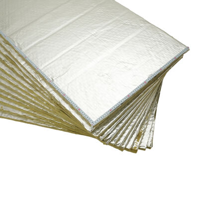 High Density Rock Wool Board with Aluminum Foil Facing a Grade Fireproof Thermal Insulation Panel for Curtain Wall Exterior Wall Roof