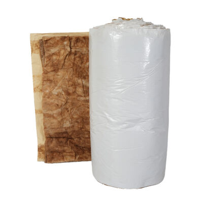 Brown Glass Wool Duct Wrap Insulation - High-Performance Thermal & Acoustic Solution for Professional HVAC Upgrades