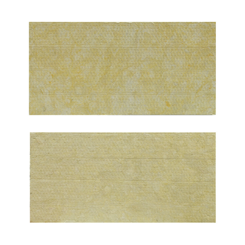 1200x600 Mm Brown Rock Wool Insulation Board Moisture And Mold Resistant
