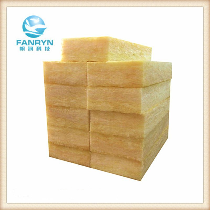 Glass Wool Batts Insulation Plate / Sheet / Panel Thermal Insulation Sound Absorption