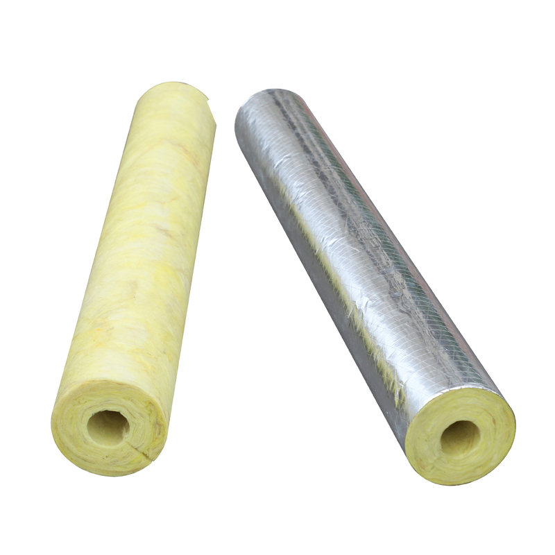 Maximum Efficiency Fiberglass Pipe Insulation With Glass Wool Material