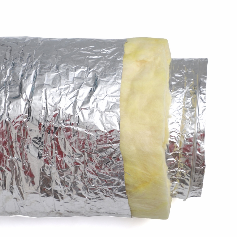 100mm Insulated Flexible Air Duct For Thermal Insulation And Performance In HVAC Systems