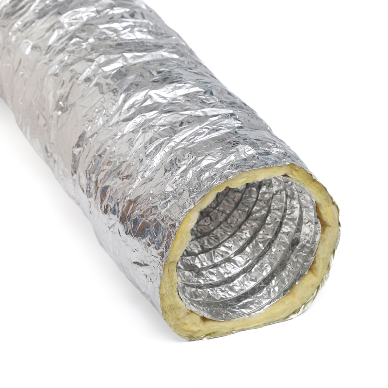 10 M Length Acoustic Flexible Air Duct For 4" 24" Diameter Market