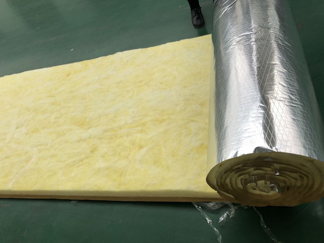 FANRYN Fireproof Aluminum Foil-Faced Glass Wool Blanket Thermal Insulation Acoustic Insulation